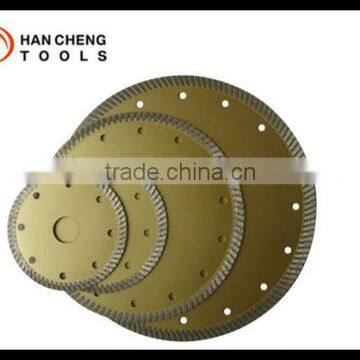 turbo sintered diamond circular saw blade dry& wet cutting