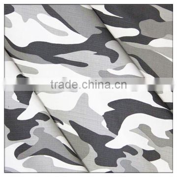 poly/cotton forest camo fabric