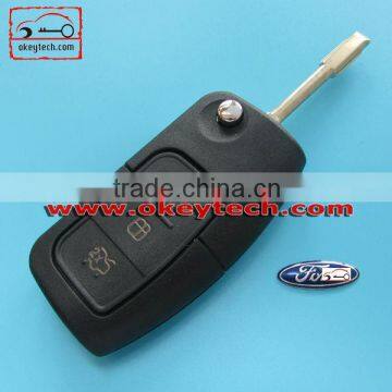 Okeytech ford key cover Ford Mondeo remote key shell for ford remote flip key