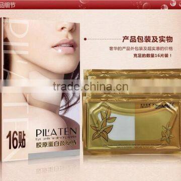 Hot sale Pilaten Whitening Collagen Crystal with 24k gold neck mask