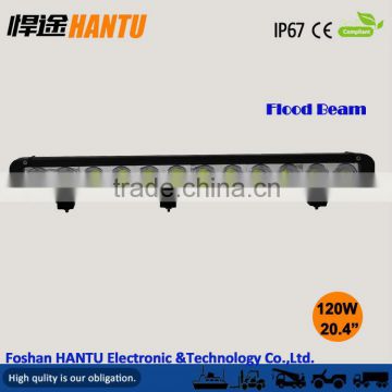 shockproof 120W led light bar/IP67 led light bar for truck thicken housing /Model:HT-04120