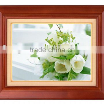 Photo Frame with wooden moulding