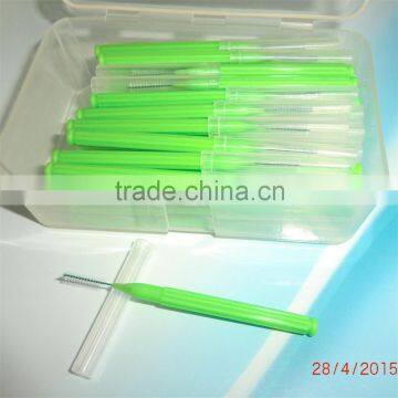 interdental brushes, dental cleaning kit in plastic box