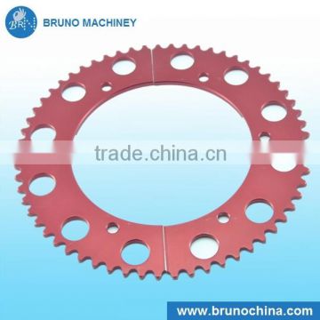 China CNC machined lightweight new design sprocket