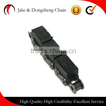 custome made machine equipment parts rubber conveyor chains