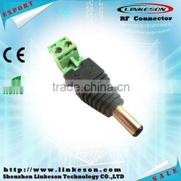 90 degree dc jack 5.5mm 2.1mm male connector