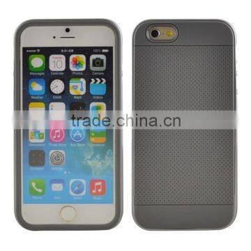 Premium Aluminum Metal Frame TPU Back Cover Case for IPhone 6 & Plus photo-2