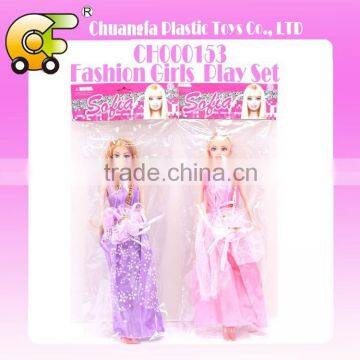 11.5" Solid Body Beautiful Bendable Doll 2 Models photo-6