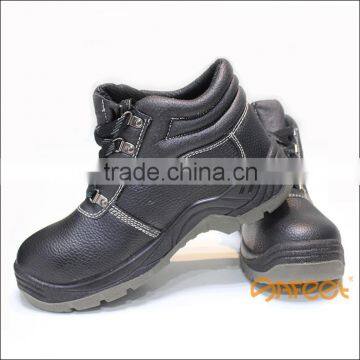 Guangzhou Factory PU Injection Asphalt Paving Safety Shoes Antistatic Booties Double Safety Double Safety Footwear SA-1225 photo-2