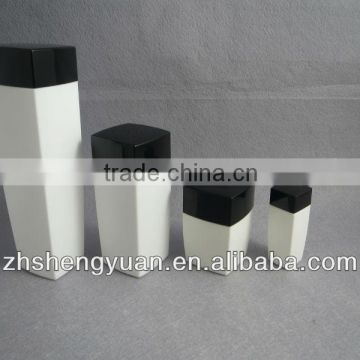 square lotion bottle for shampoo with PP material