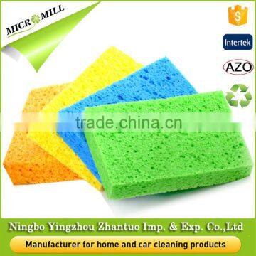 Best price cellulose sponge block, kitchen compressed cellulose sponge