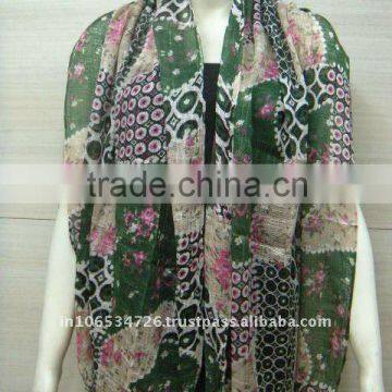 Women Scarf With Hot Flower Pattern/Viscose Scarf