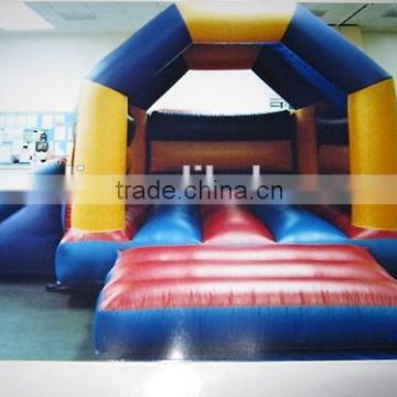 Inflatable castle slide combo, popular bouncy castle with the inflatable giant slide