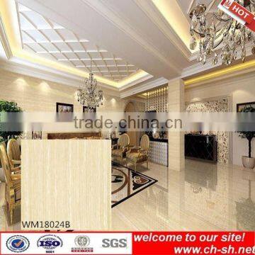 floor tile wood finish hot sale