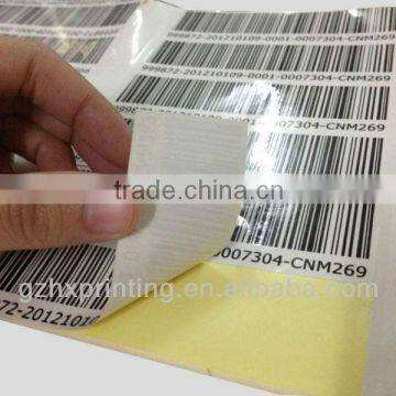 Printed price sticker for hot sale