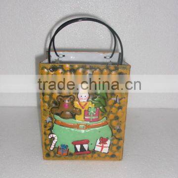 2014 new metal flower pot for gardening
