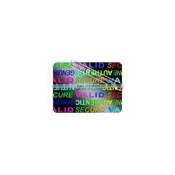 rainbow hologram sticker