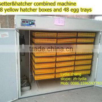 New Type 4224 Chicken Incubator With CE,setter&hatcher Combined Egg Incubator From Lydia