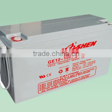 12V150AH guangzhou battery gel battery