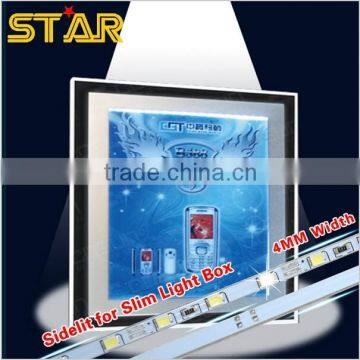 5730 72led 0.1w/led 4mm Width With Aluminum Profile Ramki Podswietlane LED Tablica Podswietlana Convex photo-3