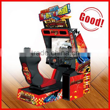 coin operated arcade video game arcade racing game Racing simulator game Crazy Speed racing game machine for sale