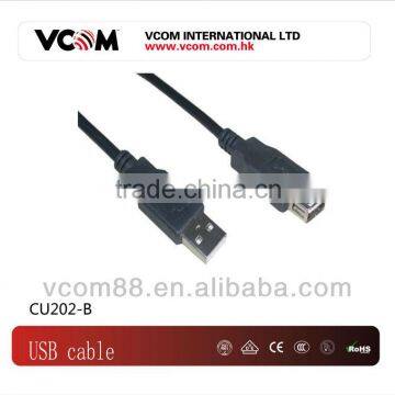 2.0V AM /AF Black USB Cable