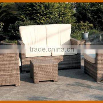 Classic Rattan Balcony Sofa Set