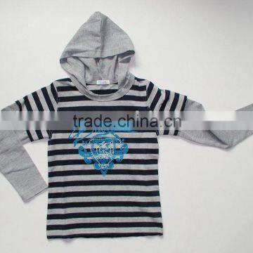 Children's cotton hooded sweatshirt