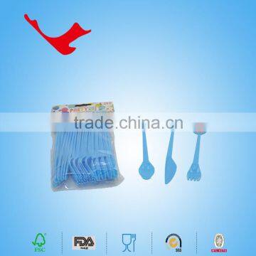 Plastic Tableware Dinner Set Disposable Cultery
