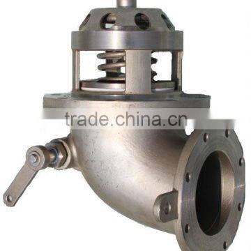 fuel tanker stainless steel manual emergency valve