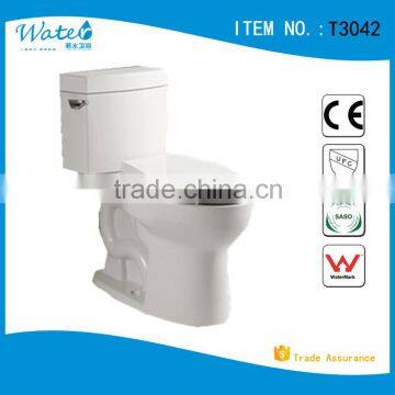 T3042 Modern toilet design spray siphonic two piece toilet