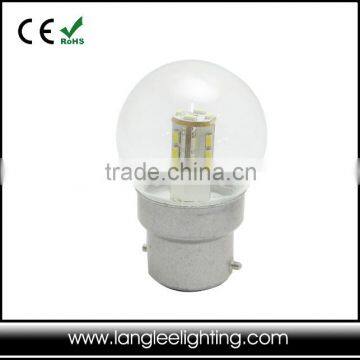 12V 24V LED Light G35 B22 Globe LED Bulb 2W 360degree