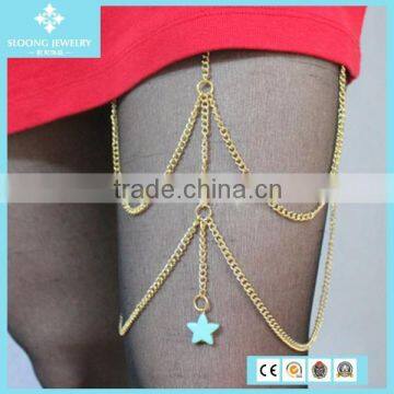 Lucky Star Leg Chain Jewelry