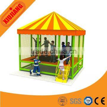 Indoor Small Trampoline Park With Safety Net Game for Kid photo-2