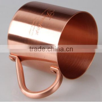 Food certification Eco-Friendly Feature pure copper coffee beer mug