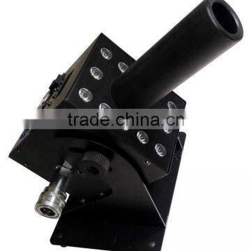 NewComer 300W Pro Stage Special Effect Multi-anlge DMX512 LED CO2 Jet Cannon Blaster 12pcsx3W RGB 3IN1 LED Fogger Machine photo-2