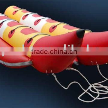 banana rubber inflatable sports pvc boat