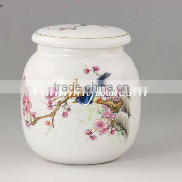 Round Magie Tea canister Ceramic material 100-150g Tea