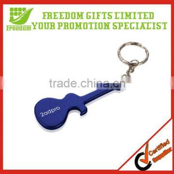 Promotional High Quality Aluminum Guitar Shaped Bottle Opener