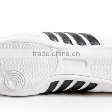 UWIN Handsome Black Strips Kids Taekwondo Shoes photo-3
