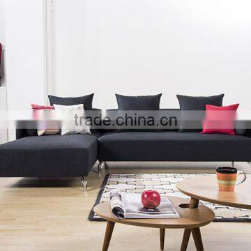 Living Room Modern Fabric Sofa Set photo-2