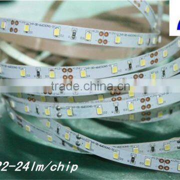 promotion led strip light wram white light 60leds/m led strip 2835 led strip 5m 12v/24v vwhite Led Flexible light Strip 5m 2835