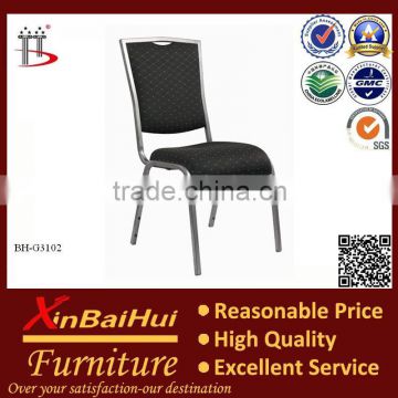 Fabric upholstery BH-G3102 modern stackable restaurant chair