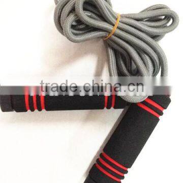 PP COTTON SKIPPING ROPE JUMP ROPE WITH FOAM HANDLE photo-3