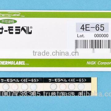 Temperature indicator sensor label for Industrial and Outdoor use / 4 Level