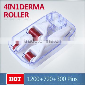 The most popular selling cheapest price 3 in 1 dermaroller set with titanium needle