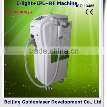 2013 New design E-light+IPL+RF machine tattooing Beauty machine lower back tattoos