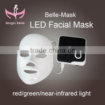 Factory price, fast delivery!red/Green/near-infrared light of personal care led facial mask machine