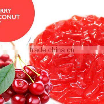 cherry coconut jelly