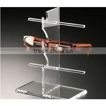 Clear acrylic slatwall eyeglass holder&sunglass display